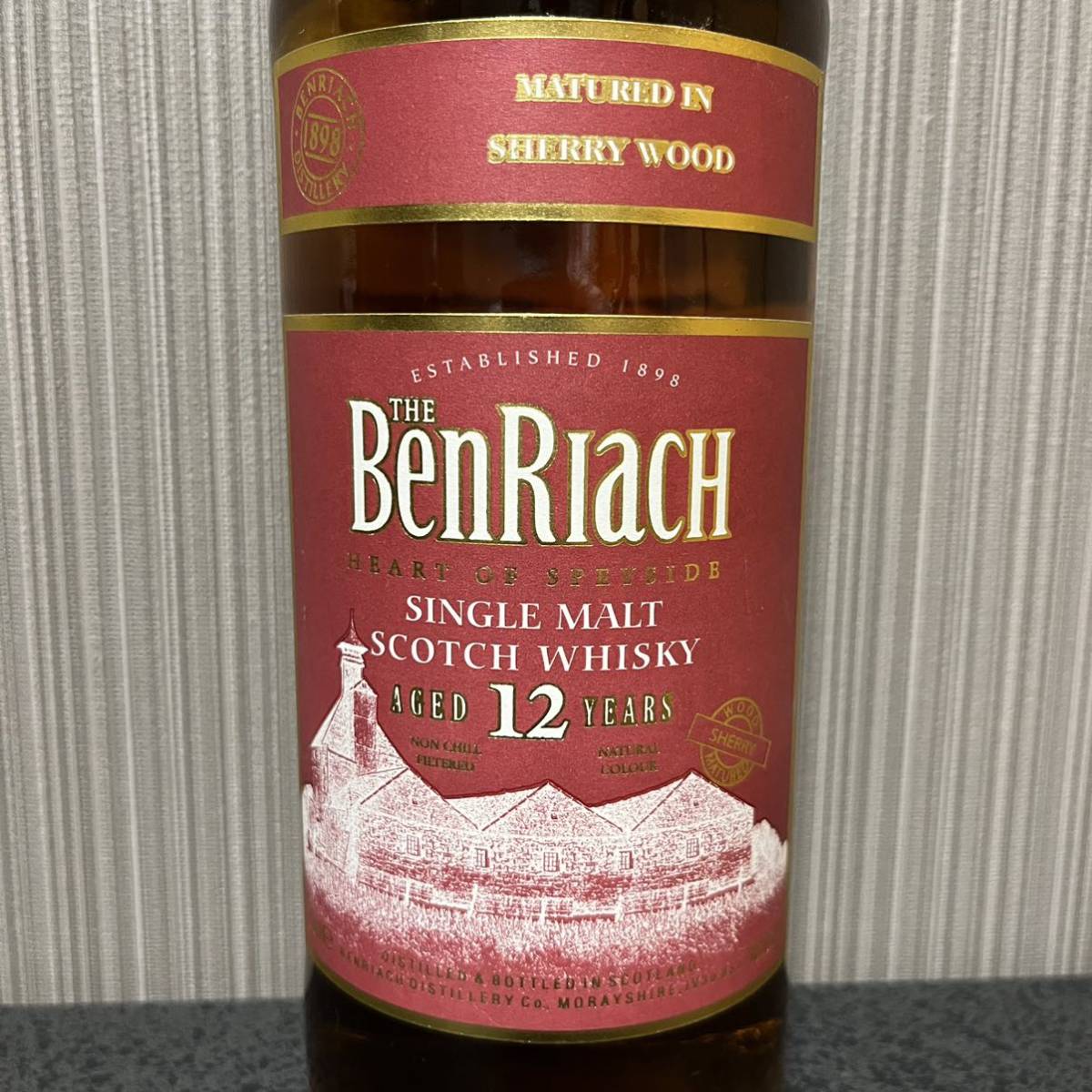 ☆ ベンリアック12年 シェリー 【 終売 旧ボトル 】 / BenRiach / 46.0