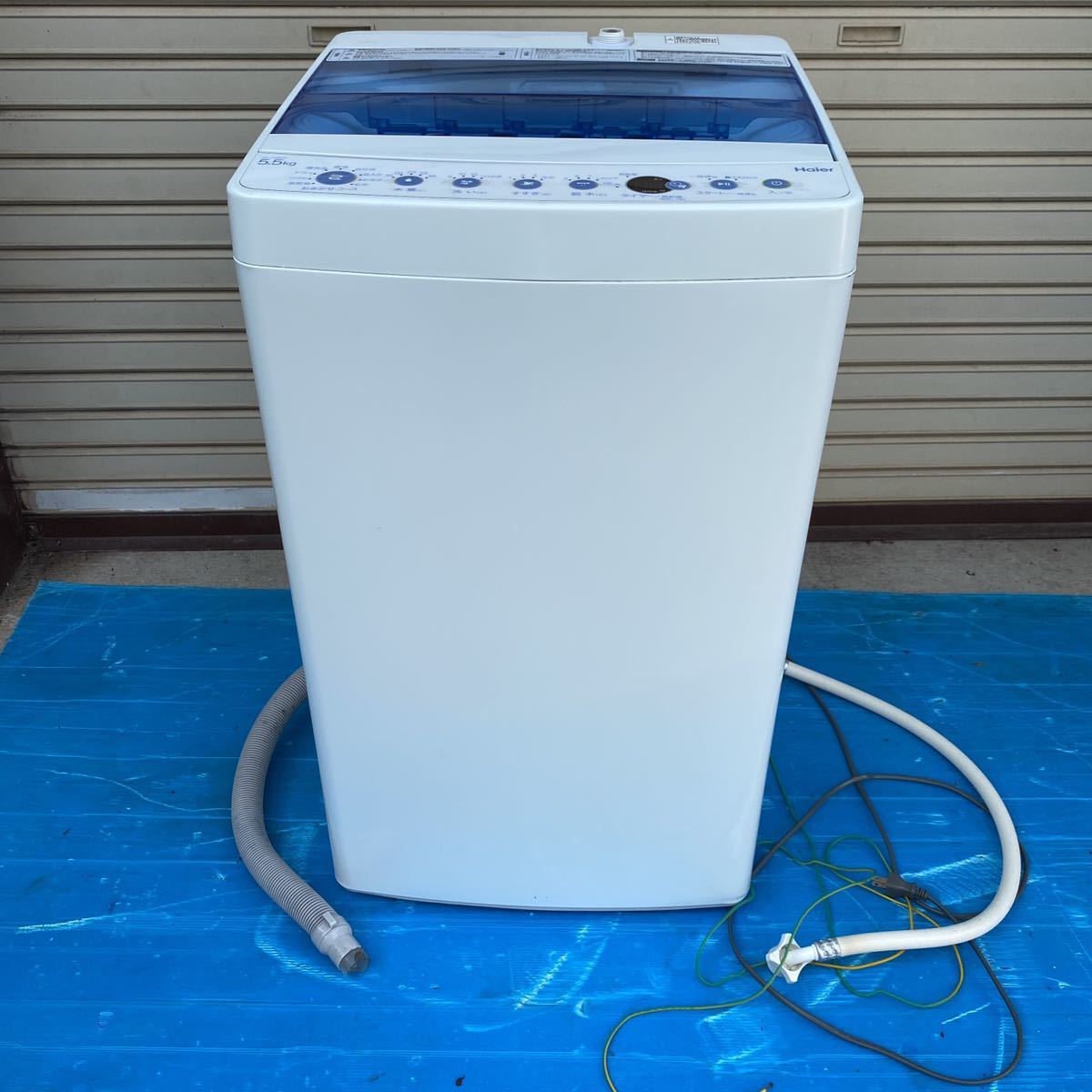 ハイアール 全自動電気洗濯機 JW-C55CK 2019年製 Haier 洗濯機 