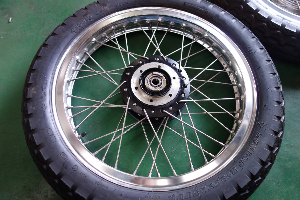 ③ 当時物 新品 タカサゴ H型リム スポーク 18×215 40穴 Z750RS Z900RS