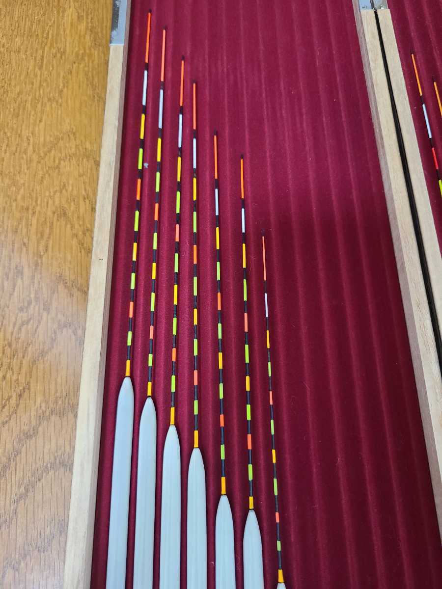 旭舟 へら浮き 彩PC #3#5～10 赤太 #1～2 9本SET 未使用保管品 浮き  