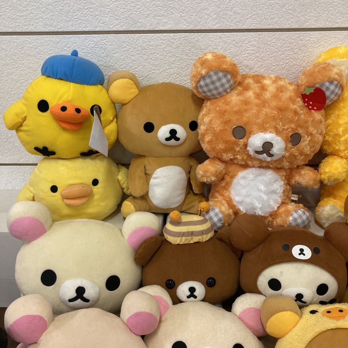 YK638) リラックマ コリラックマ キイロイトリ ぬいぐるみ マスコット