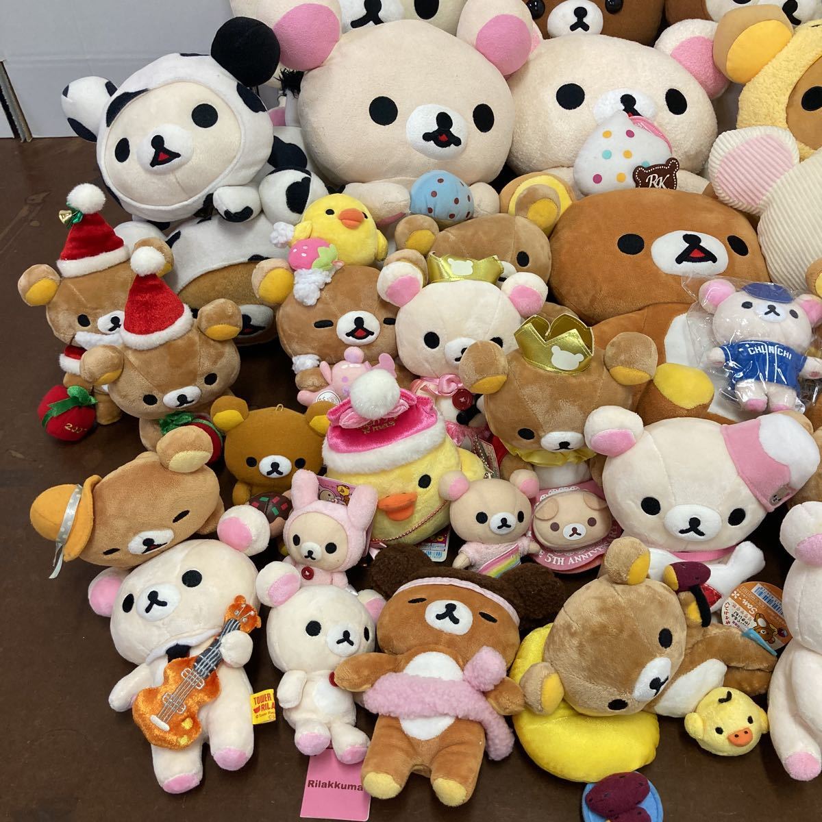 リラックマ コリラックマ キイロイトリ ぬいぐるみ セット YK638) リラックマ コリラックマ キイロイトリ ぬいぐるみ マスコット