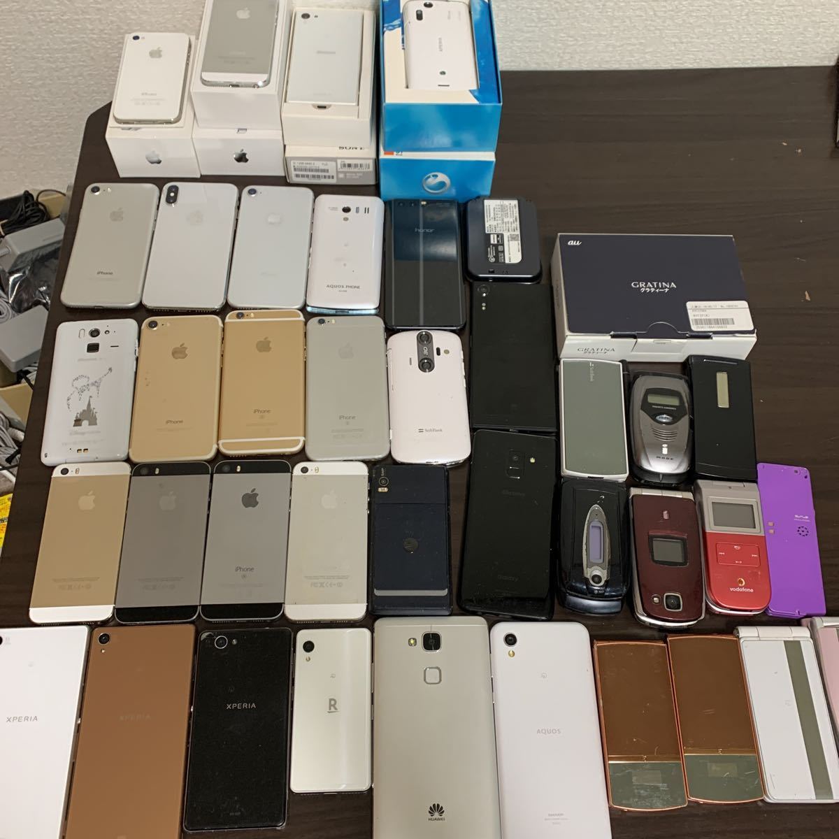 iPhone スマートフォン ガラケー 40台 まとめ 大量 動作未確認
