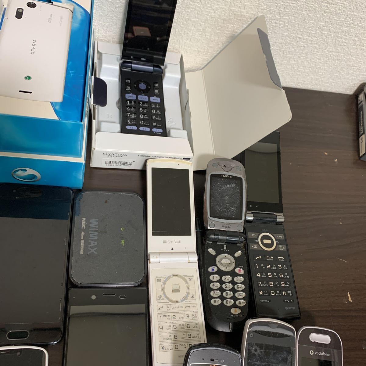 iPhone スマートフォン ガラケー 40台 まとめ 大量 動作未確認