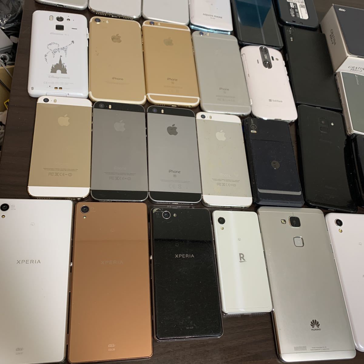 iPhone スマートフォン ガラケー 40台 まとめ 大量 動作未確認