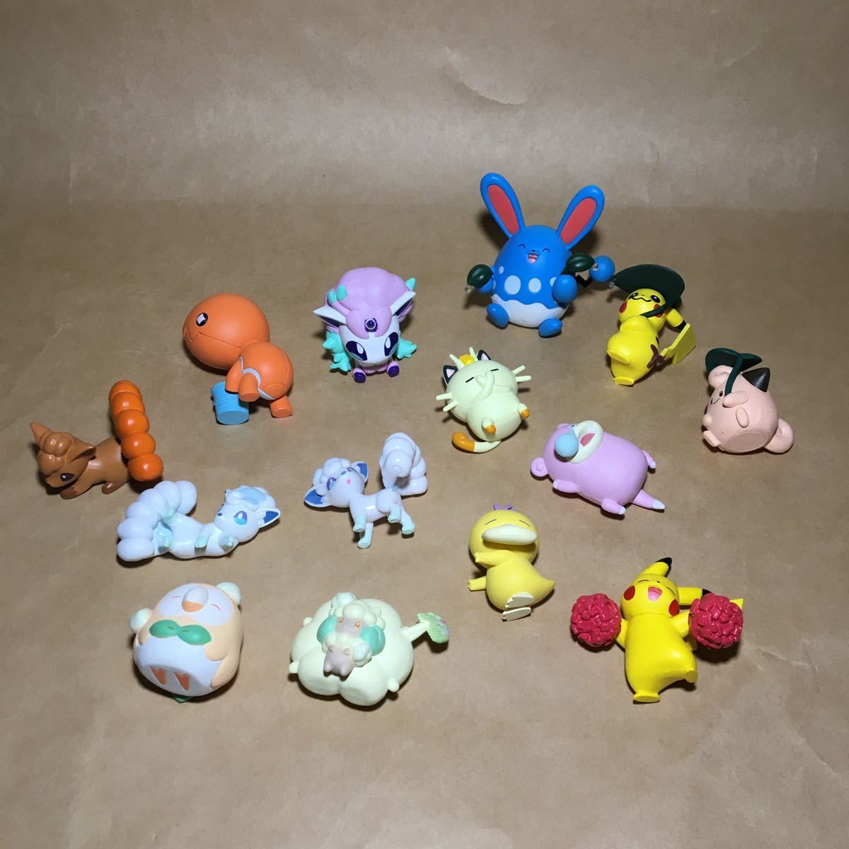 【人気セール，新品】 14体セット ポケモン フィギュア OYASUMI CHU 24じかん タマゴのポット お手入れ みんな あまやどり ナックラー ロコン ヤドン コダック(ポケットモンスター)｜売買されたオークション情報、yahoo ポケットモンスター