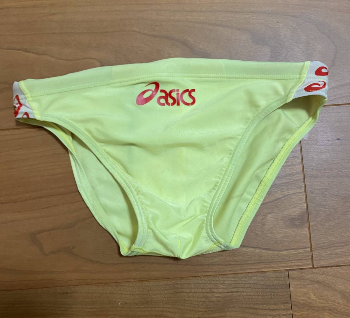 レア】asics / ハイドロCD / AMA93T / 蛍光イエロー / レッドロゴ / L