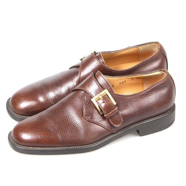 美品】UK7EE 25.5cm SALVATORE FERRAGAMO サルバトーレ フェラガモ 