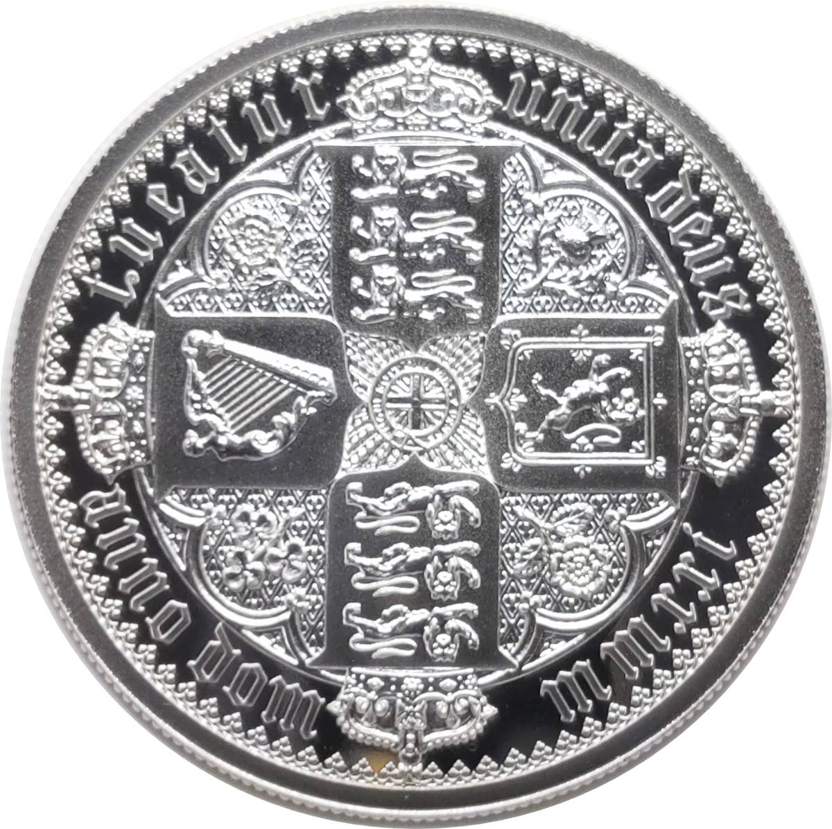 2021年 グレートブリテン 5ポンド ゴシッククラウン PF 69 UC