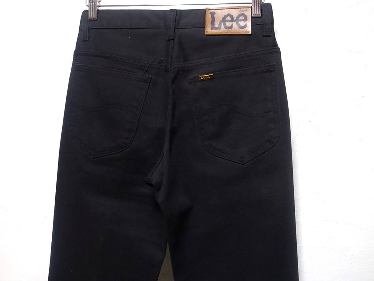 70s リーバイス 646 ビッグE ブラック カツラギ パンツ 黒カツラギ 70s Lee リー 200 移行期 ブーツカットパンツ USA製