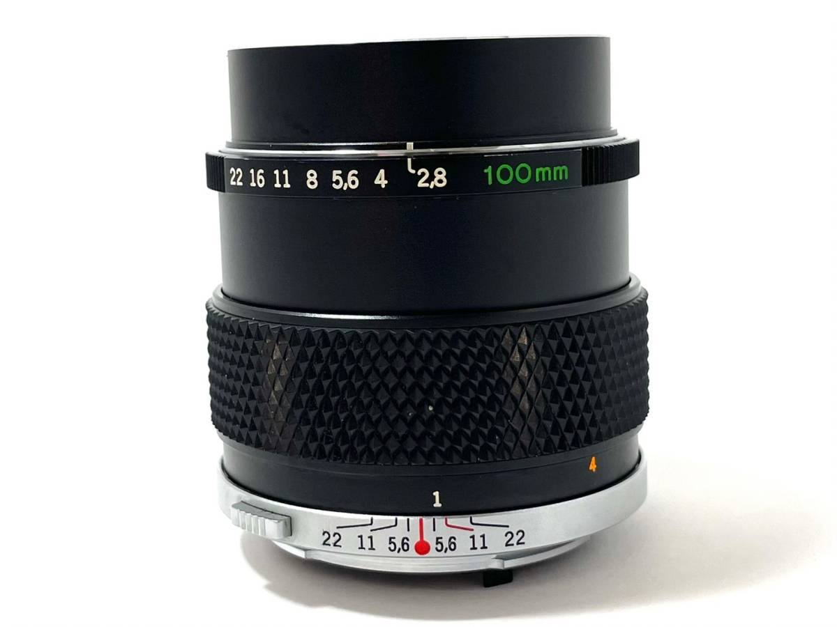 OLYMPUS/オリンパス OM-SYSTEM E.ZUIKO AUTO-T 1:2.8 f=100mm 単焦点