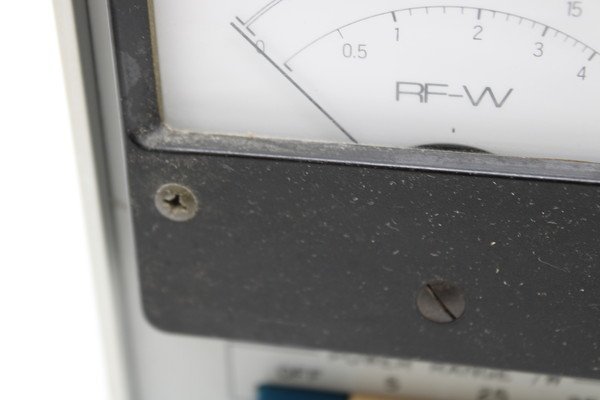 現状品 クラニシ ワットメーター RW-155D DUMMY ROADRF WATT METER