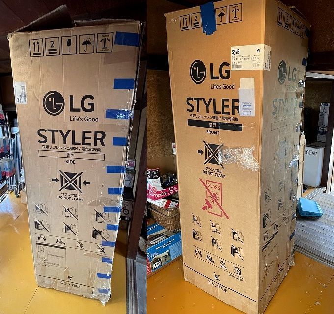 未使用品 LG styler スタイラー 衣類乾燥機 S5MB スチームウォッシュ 