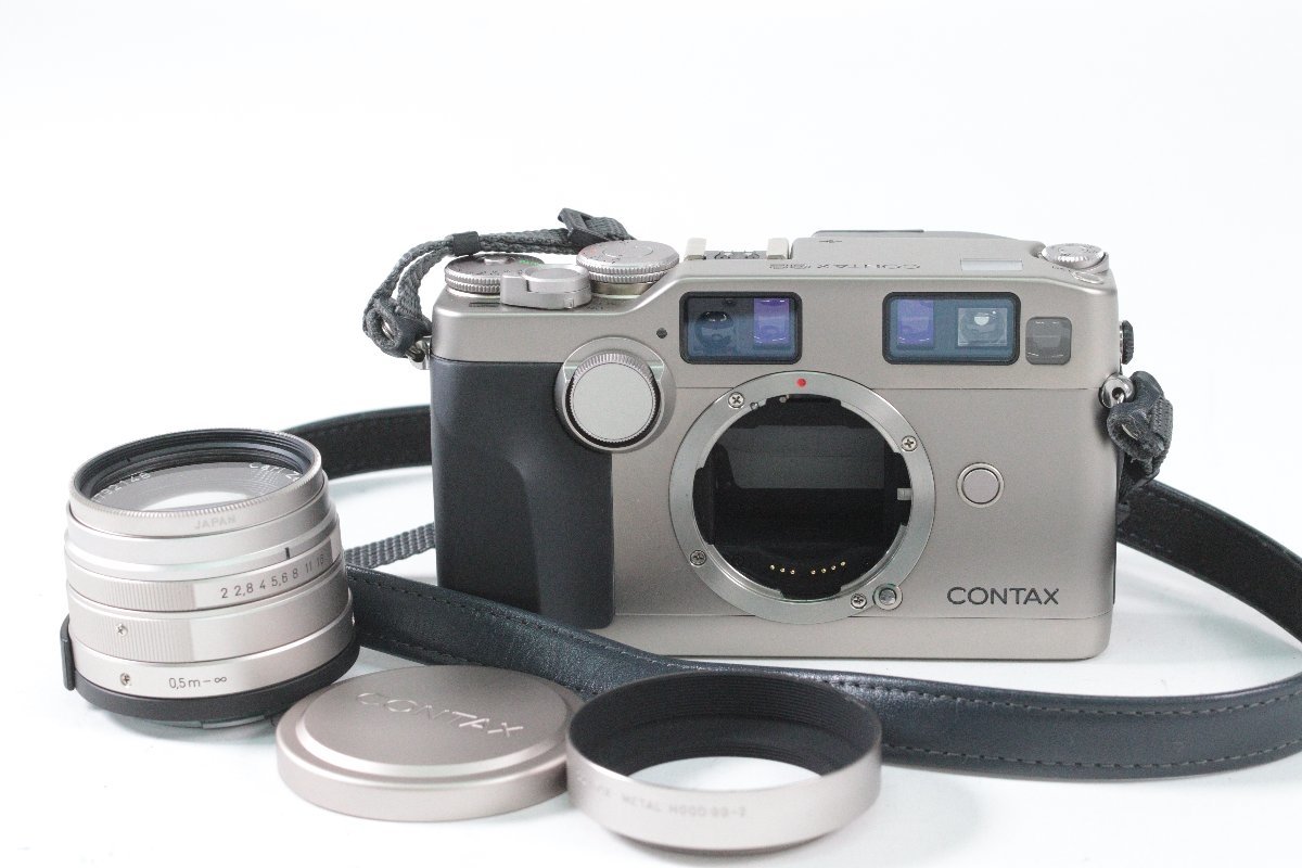 CONTAX コンタックス G2 CARL ZEISS PLANAR 45mm F2 T* フィルムカメラ 
