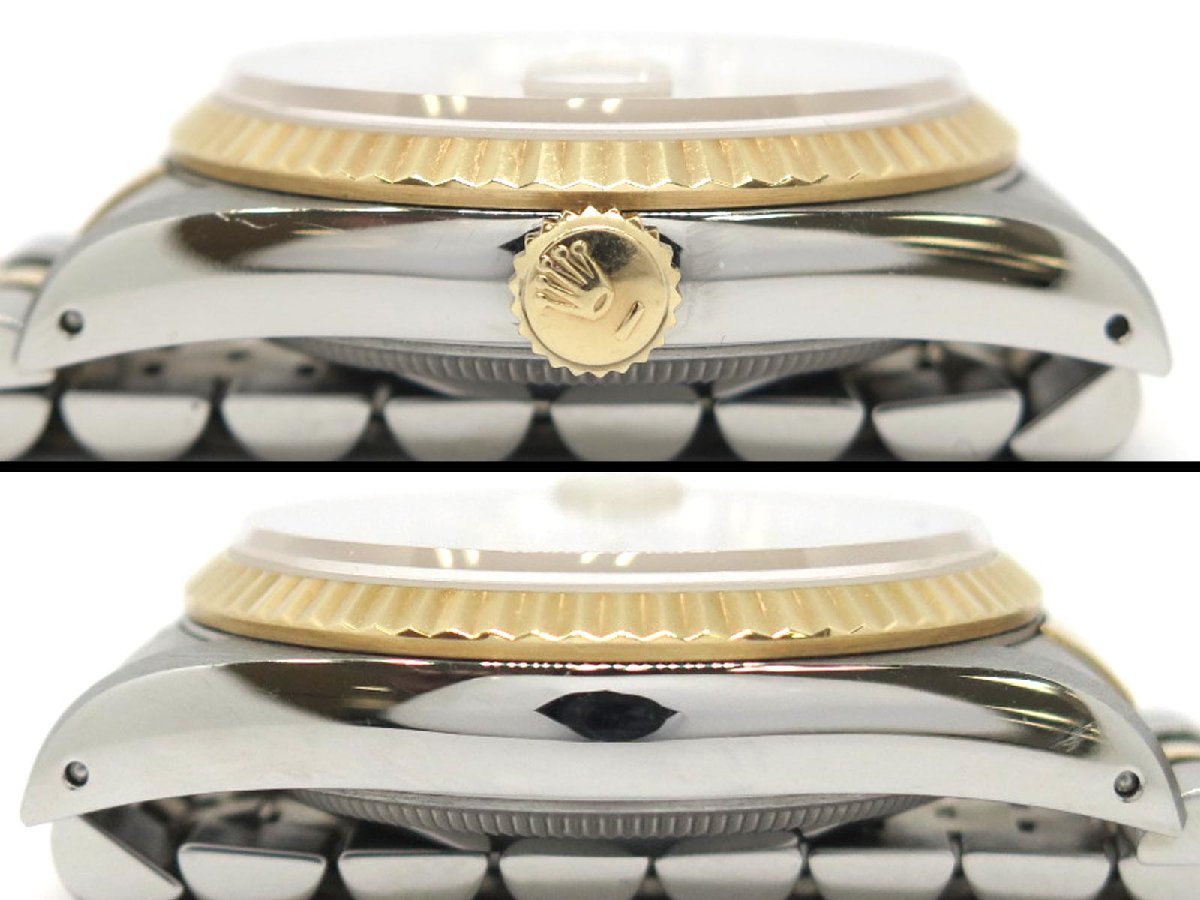 1円〓03楽市〓 ROLEX ロレックス デイトジャスト 10PD メンズ AT オートマ 腕時計 16233G【時計】【中古】_7