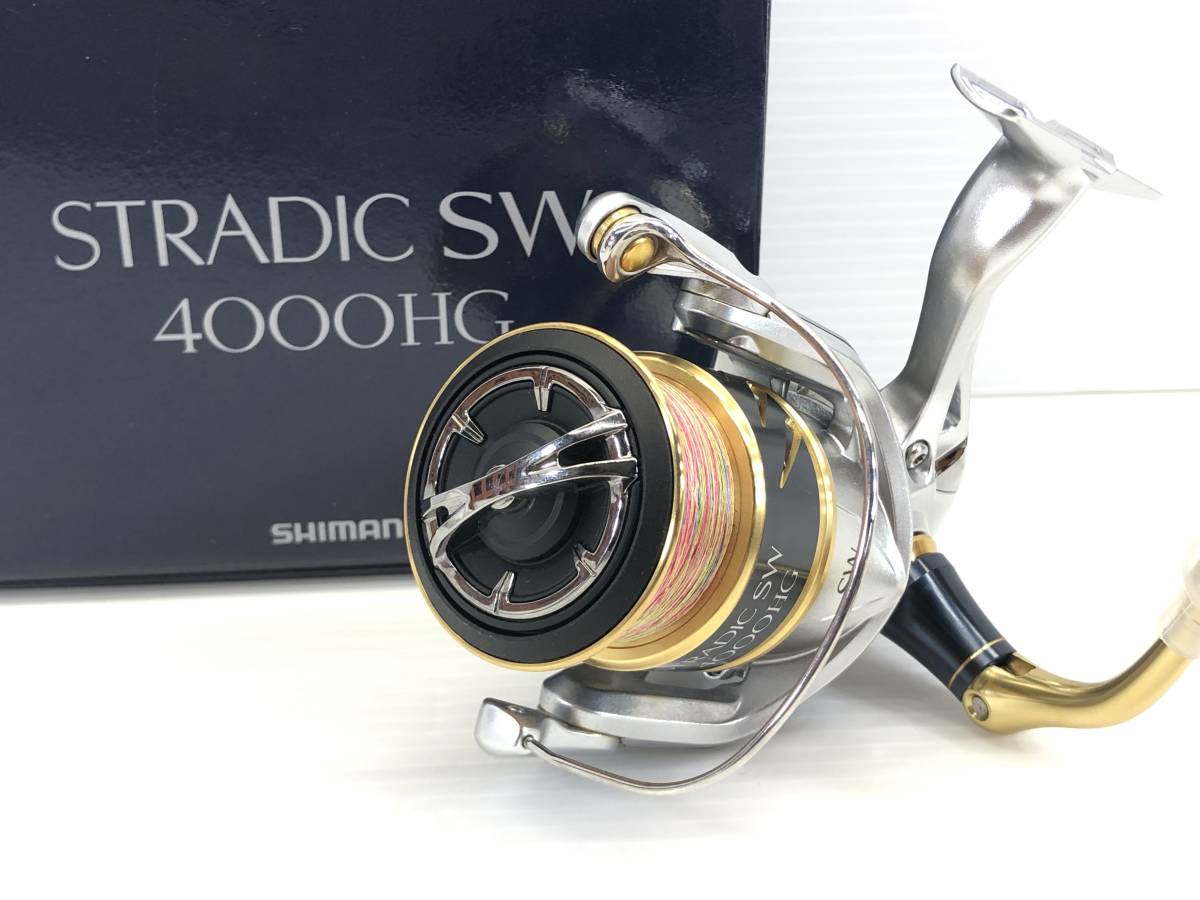 〇 美品 シマノ SHIMANO 18 ストラディック SW 4000HG スピニング