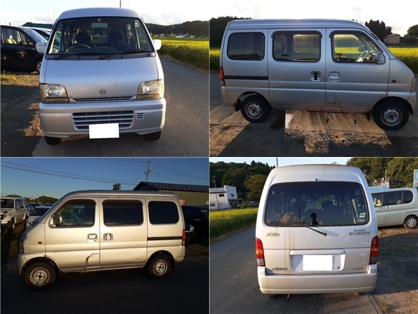 エブリィバン　 軽バン　4WD DA17v H29 車体 エブリィバン 軽バン 4WD DA17v H29 車体 6代目】スズキ エブリイ