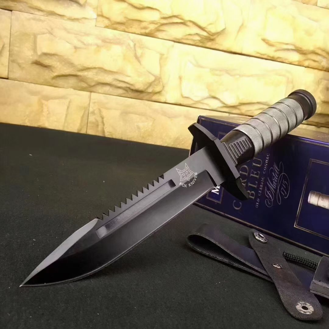 超レア】BST フルタングナイフ 快 国産関 極厚シース付き  