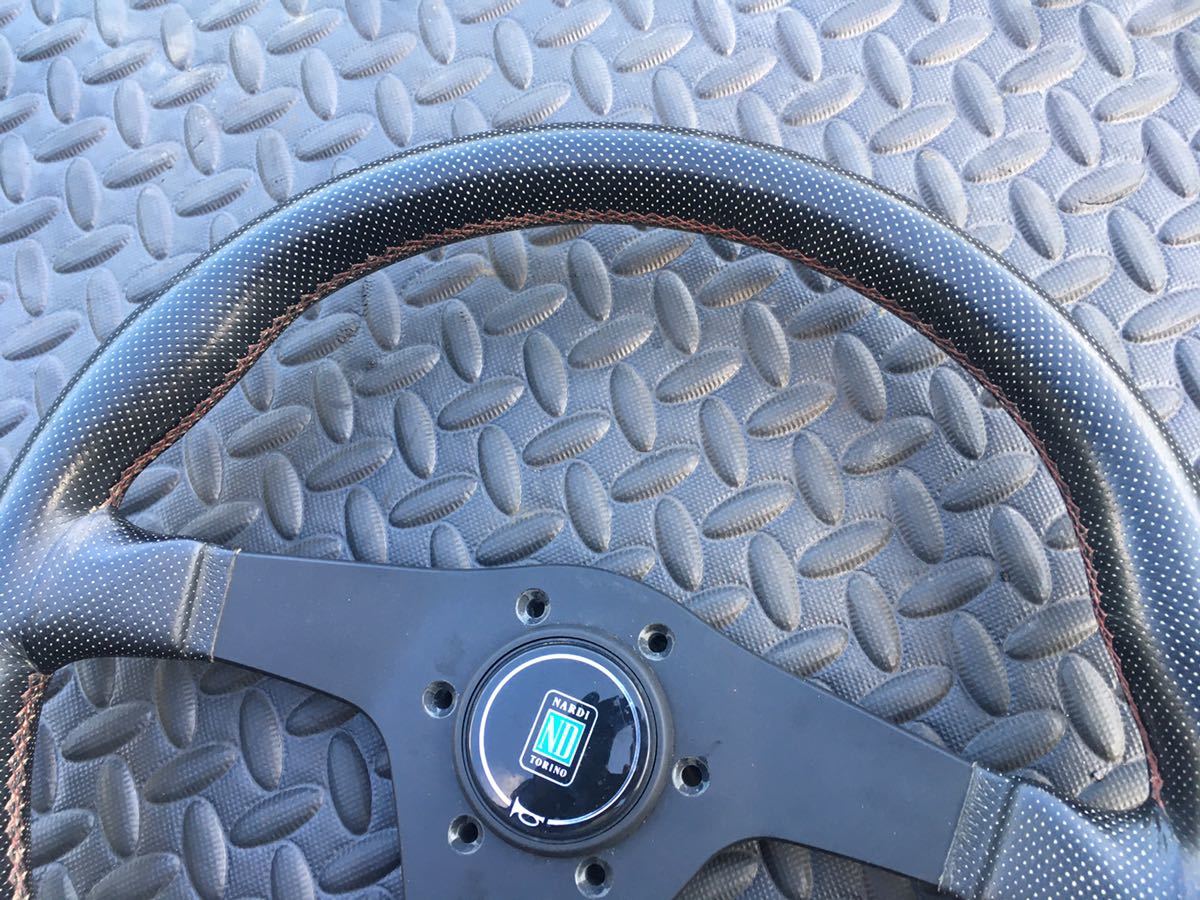 NARDI ナルディ ステアリング Gara3 sports type b 希少 パンチング