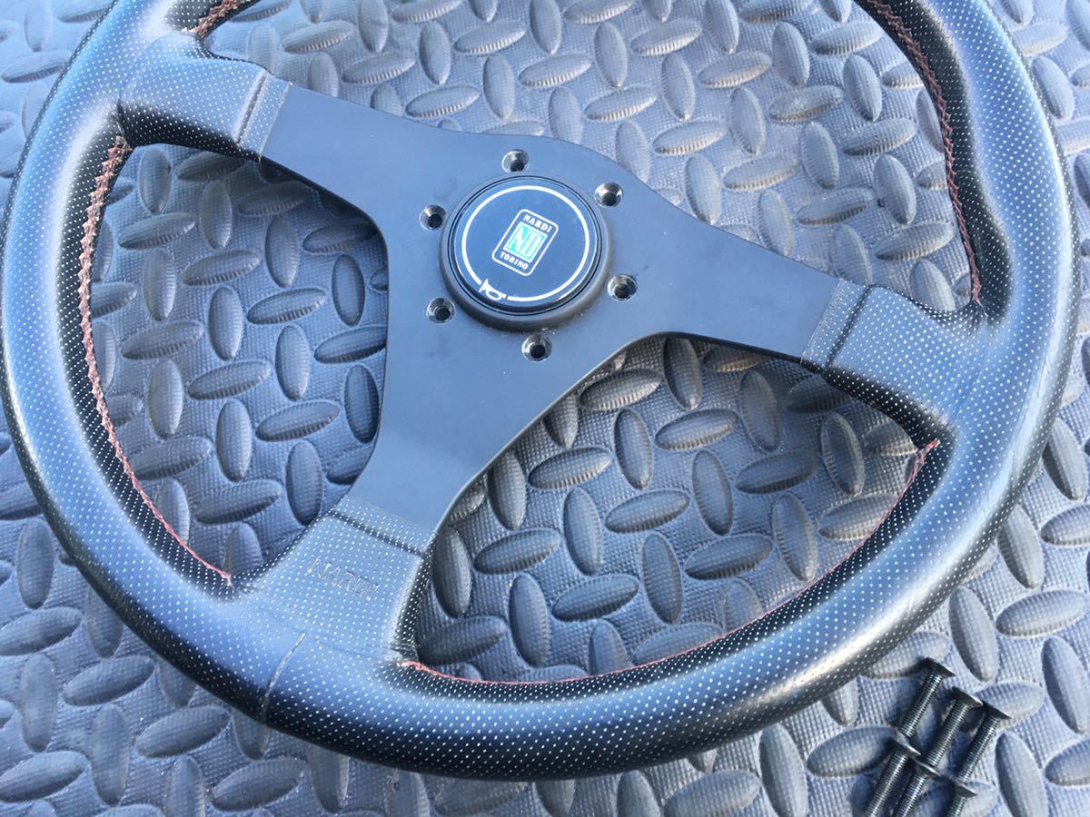 NARDI ナルディ ステアリング Gara3 sports type b 希少 パンチング