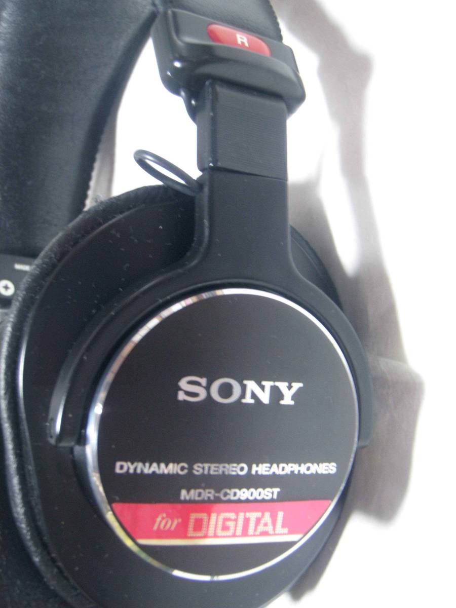 SONY MDR-CD900ST イヤーパッド新品互換品交換済み ダイナミック型密閉