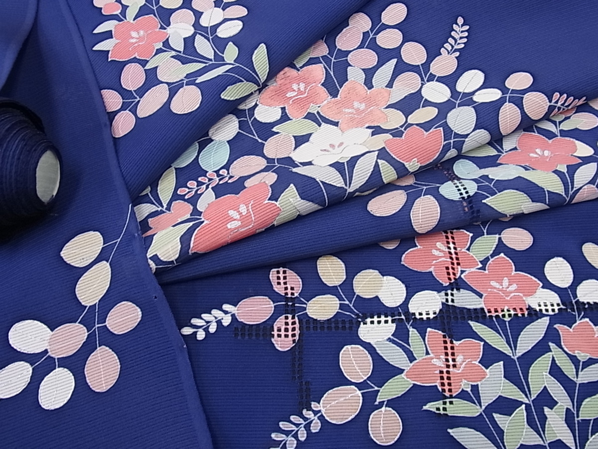  花美人着物 夏物 付下げ 反物 着尺 絽 竹垣紋紗 草花 逸品 aaa2908(付下げ)｜売買されたオークション情報、yahooの商品情報をアーカイブ公開 - オークファン 付下げ