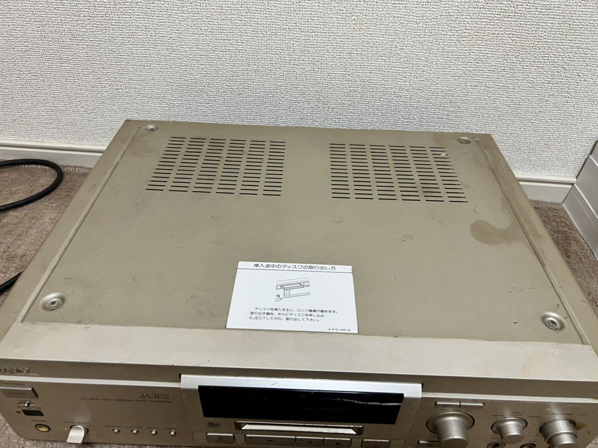 ◇ジャンク品◇ SONY MDS-JA3ES Amazon | MDデッキMDS-JA3ES | ソニー