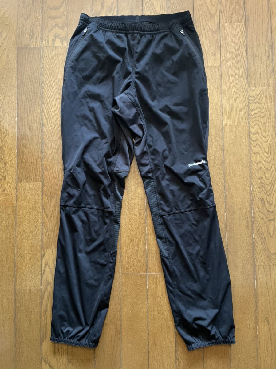 patagonia ランニングパンツ Sサイズ Blackソフトシェル パタゴニア