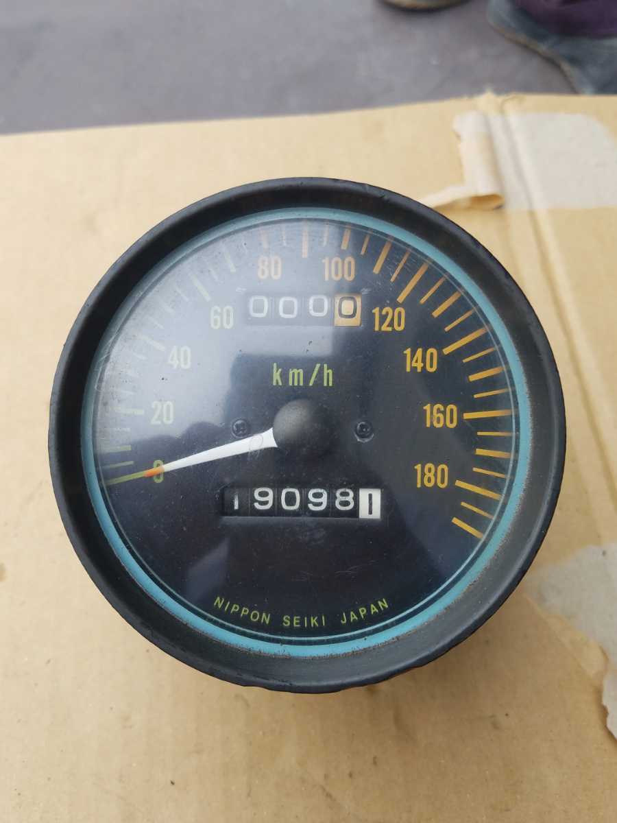 げん 当時 350SS 初期型 国内 スピードメーター 実動 希少 レア マッハ 250SS