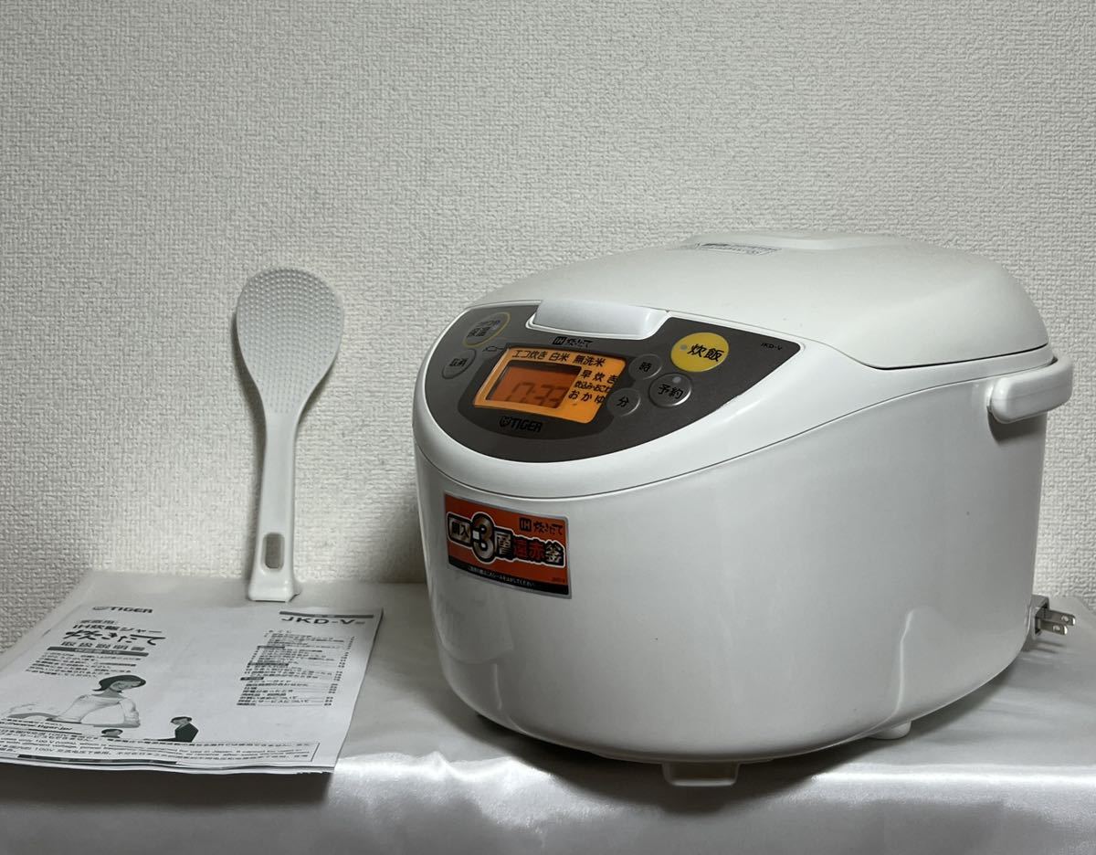 炊きたて タイガー 1升炊き 炊飯器 圧力IHジャー炊飯器 ホワイト TIGER 