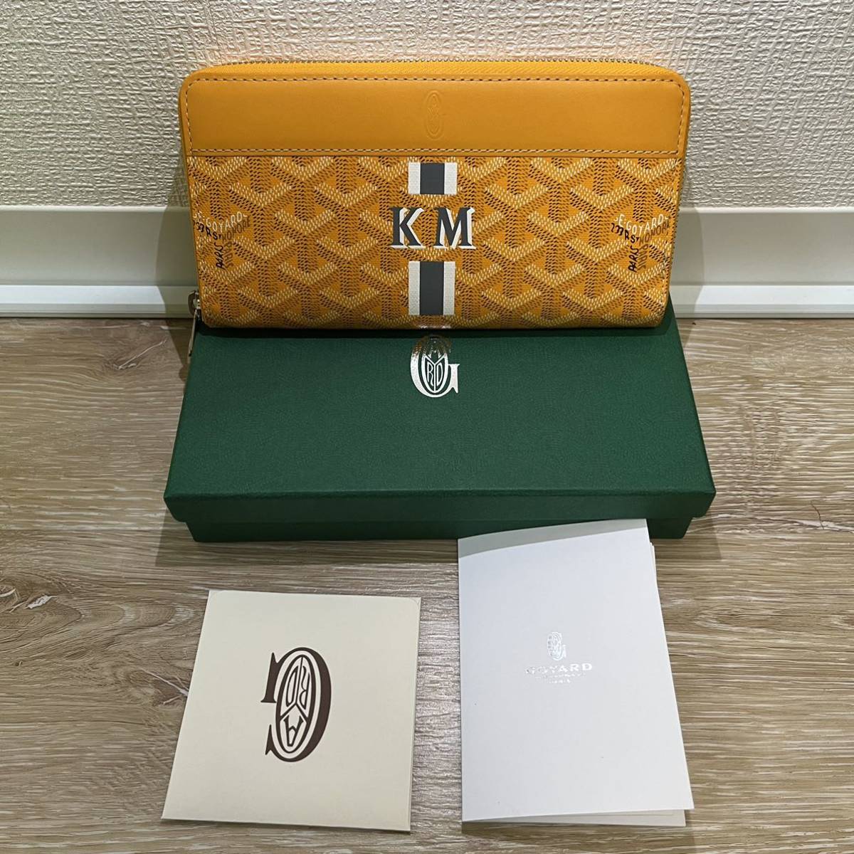 新品未使用品 GOYARD ゴヤール ラウンドファスナー ジッピーウォレット 