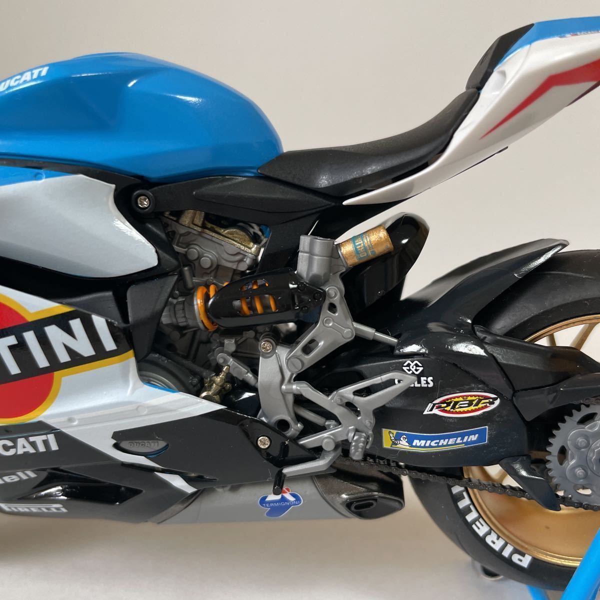 タミヤ 1/12 DUCATI ドゥカティ 1199 パニガーレS マルティーニ　MARTINI 完成品 ヴァレンティーノ ロッシ　