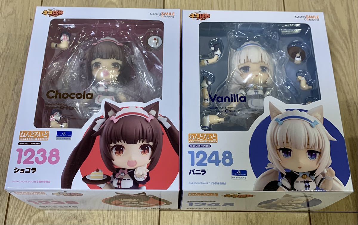 未開封　ねんどろいど　ネコぱら ショコラ＆バニラ 未開封ねんどろいどネコぱら ショコラ＆バニラ 公式通販