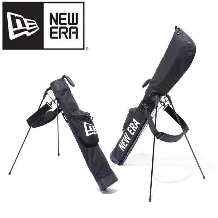 【超激得，超激得，HOT】 ニューエラ NEW ERA 11901503 ゴルフ セルフ スタンドケース クラブケース フード付き 4 5本収納 ブラック/ホワイト(クラブケース)｜売買されたオークション情報、yahooの商品情報をアーカイブ公 クラブケース