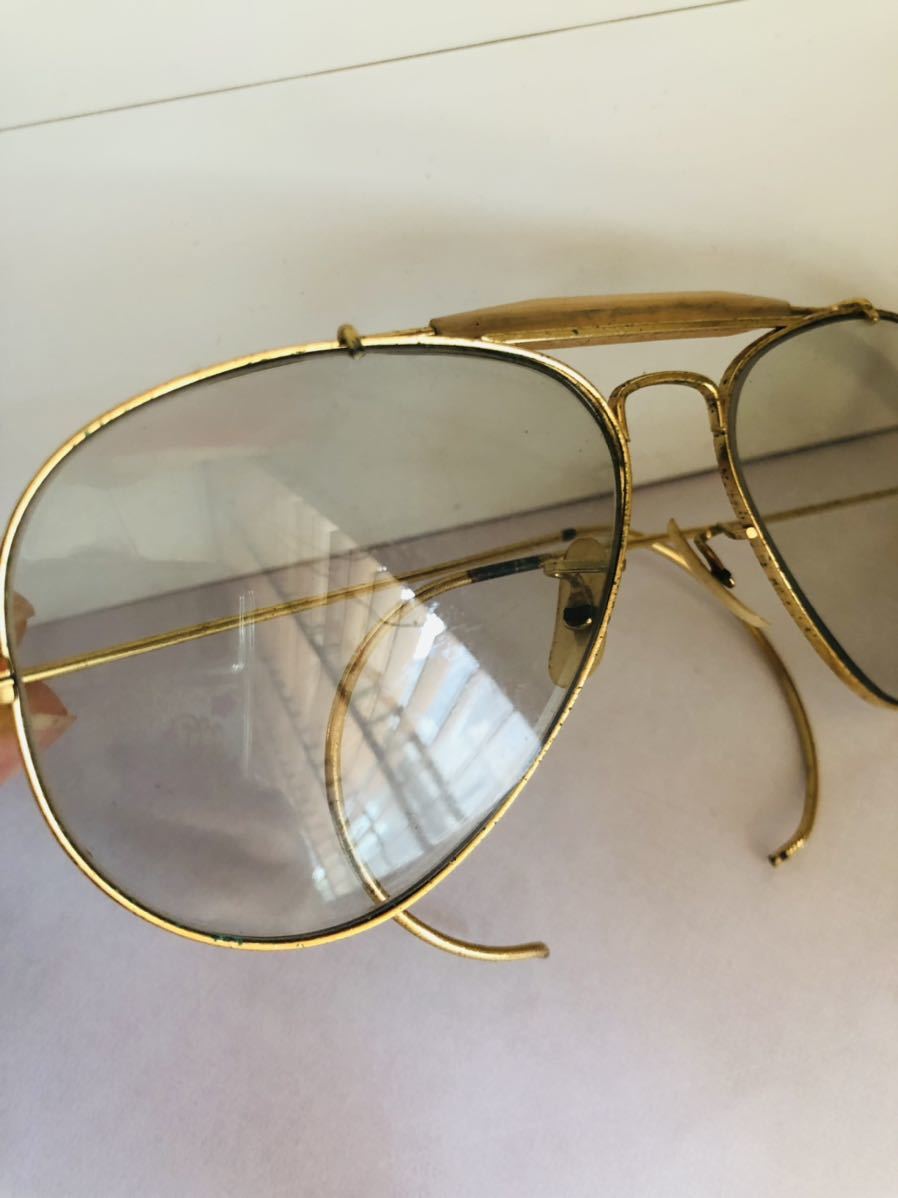Ray-Ban ◇レイバン ビンテージ レイバンサングラス B&L ゴールド 