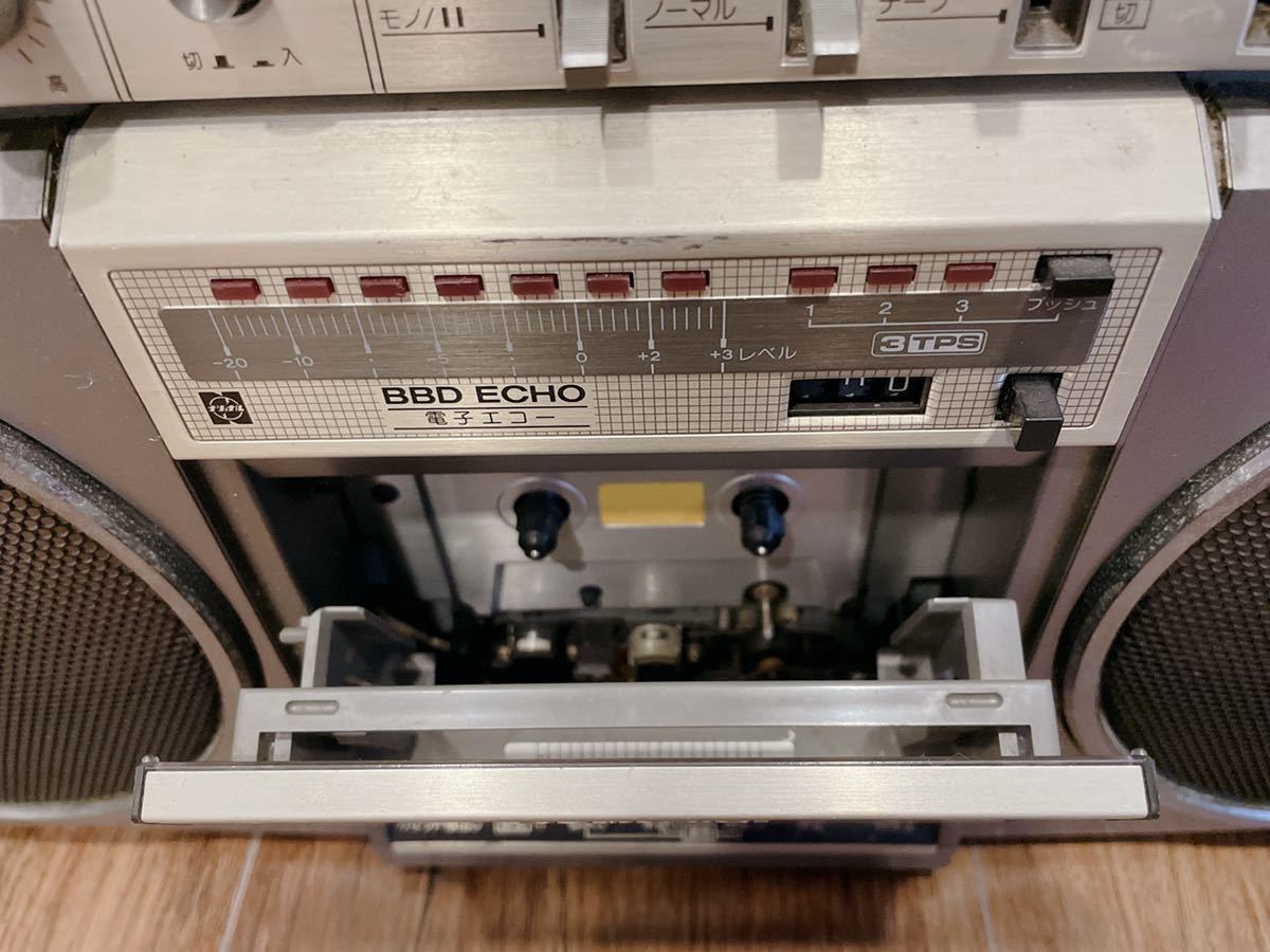 ♪昭和銘機 メンテ済ラジカセ　National AMBIENCE　RX-5160 National ナショナル AMBIENCE ラジオカセットレコーダー 昭和レトロ