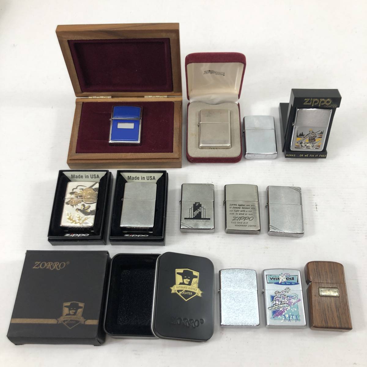 ジッポ ジッポー 12点 zippoまとめ売り ジャンク 動作未確認ZIPPO