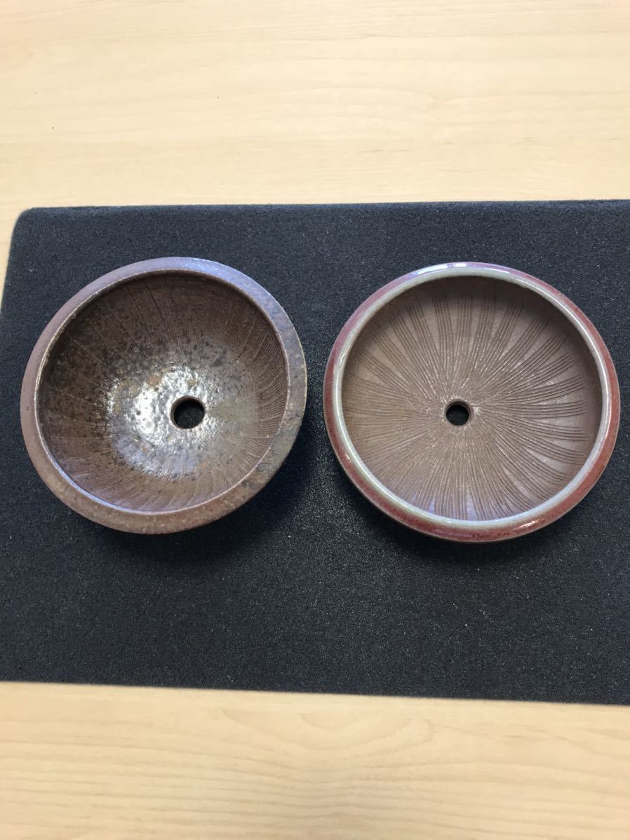 盆栽鉢 平安虹泉 2個セット ミニ盆栽 良品 No04 Yahoo!オークション