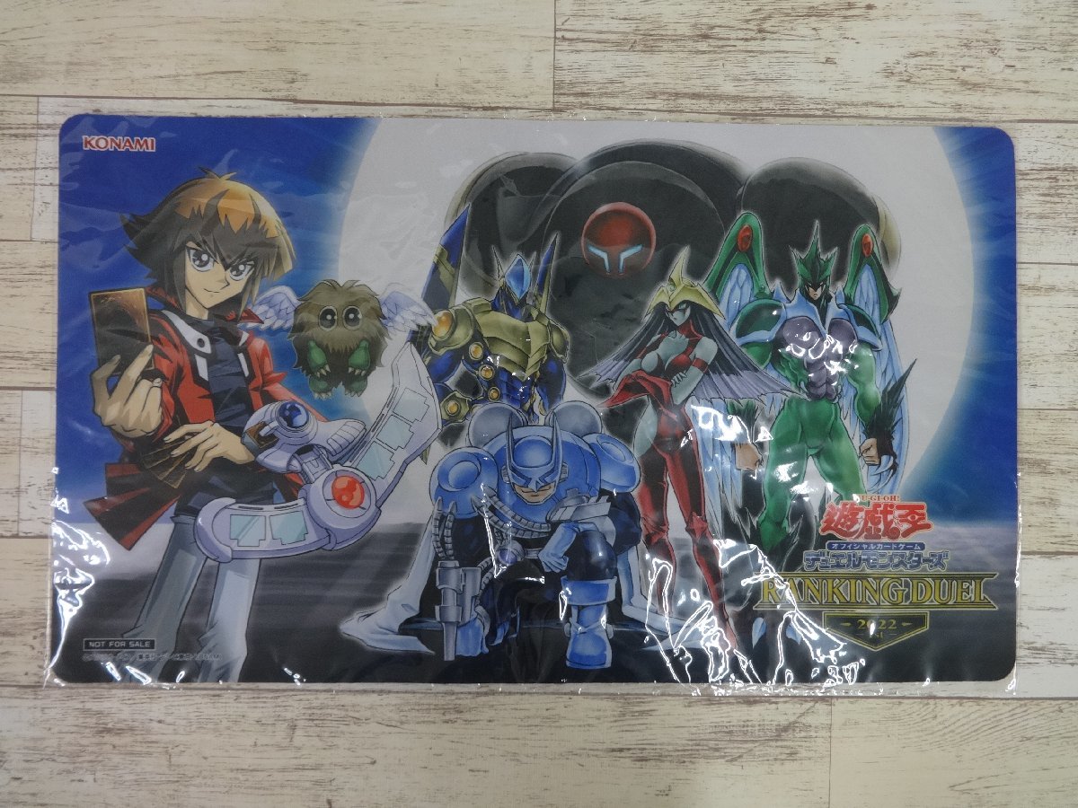 089A 遊戯王 プレイマット『遊城十代/ホープ・オブ・フィフス/E