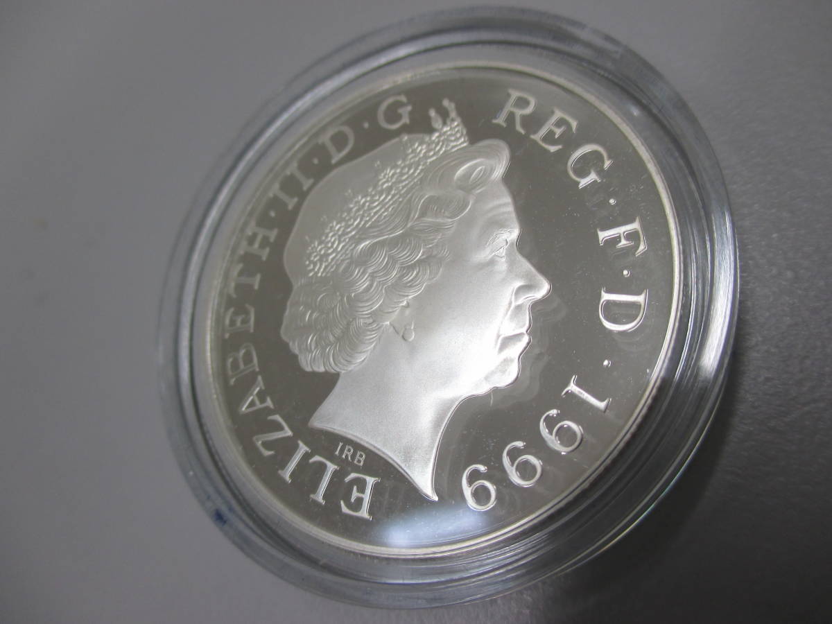 ダイアナ妃 シルバープルーフ メモリアルコイン 5ポンド銀貨 DIANA