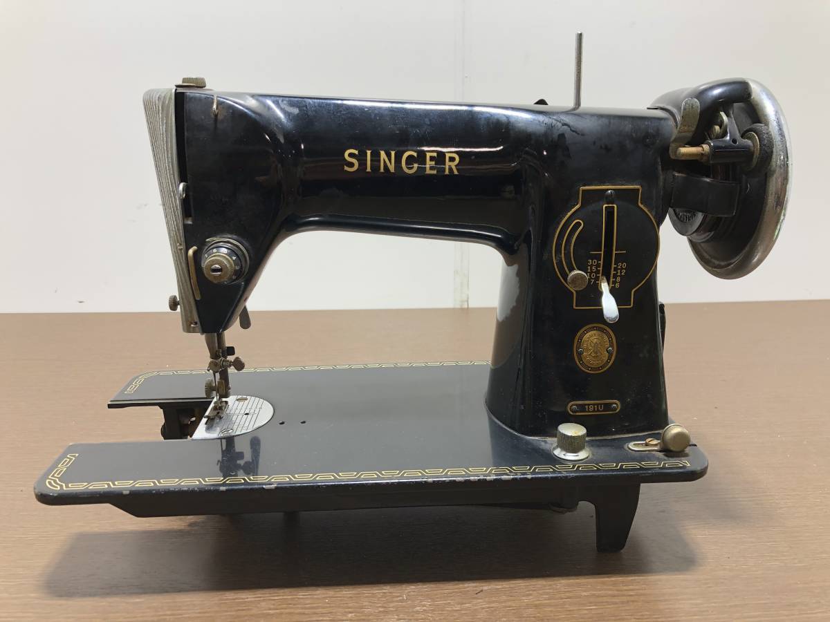 191U SINGER ミシン メルカリ 「シンガー191u」の落札相場・落札価格 