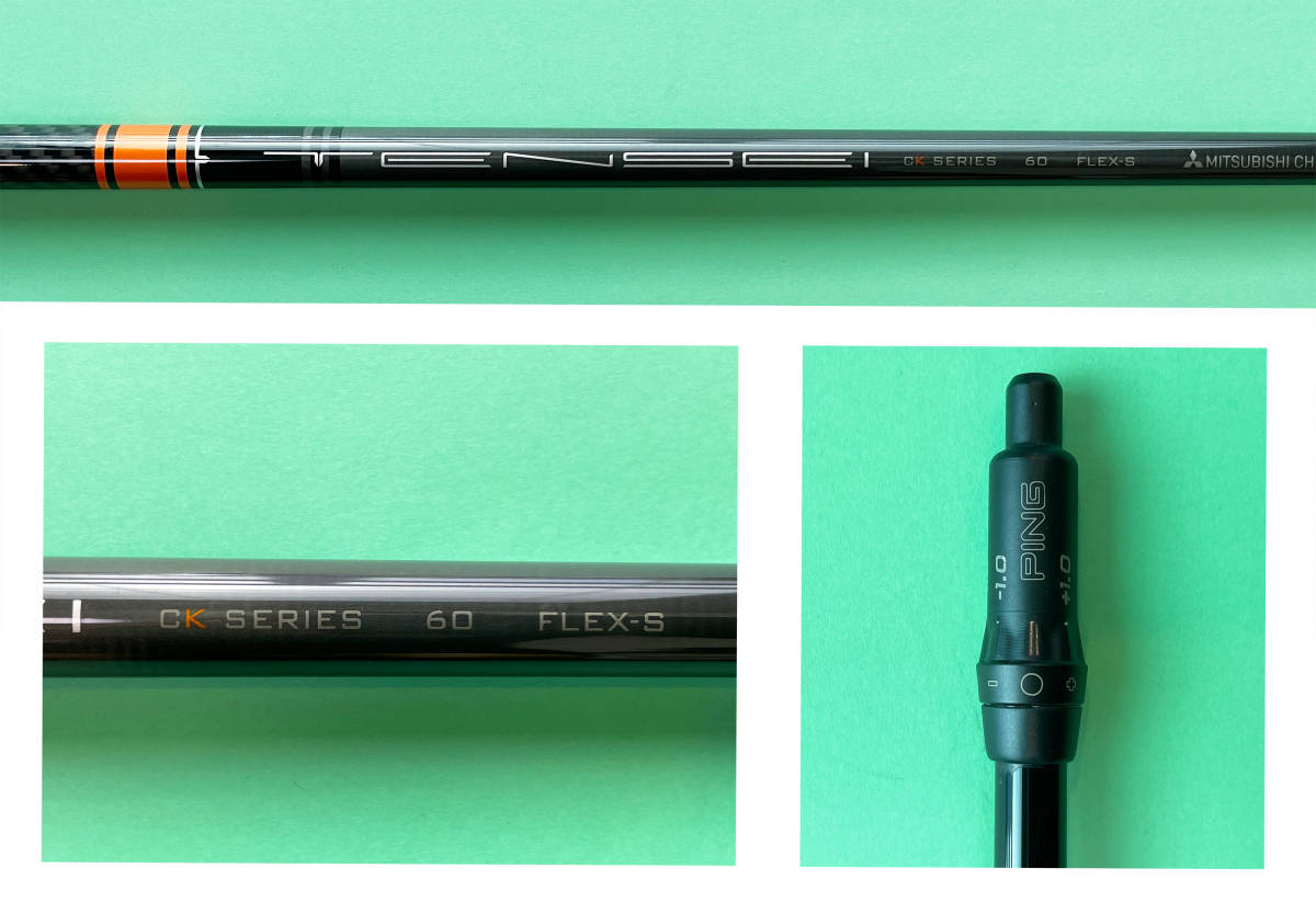 TENSEI CK Pro Orange 60S／PINGスリーブ付／45.25インチ