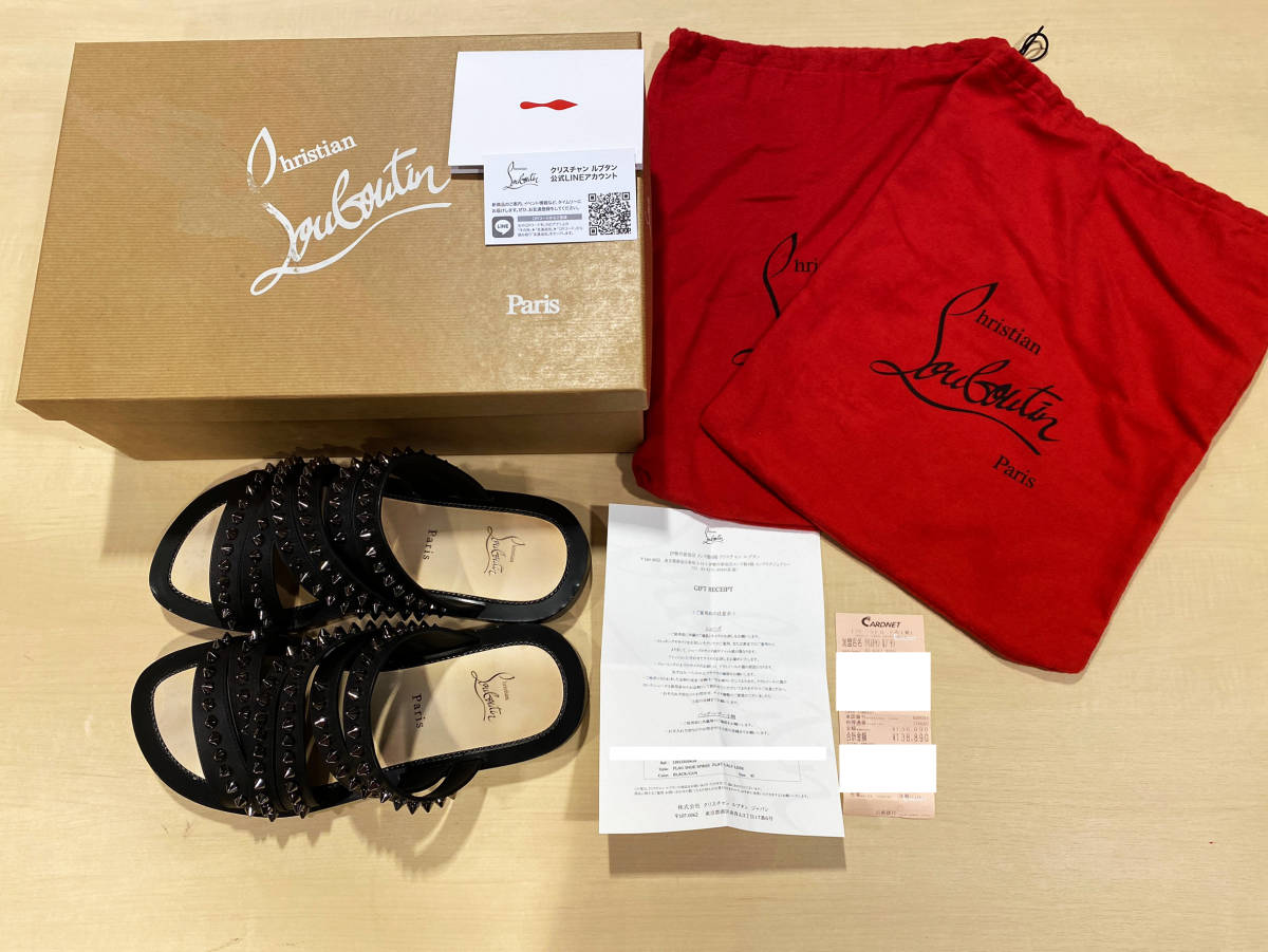 Christian Louboutin ルブタン サンダル メンズ 1201235BK58 size.42 