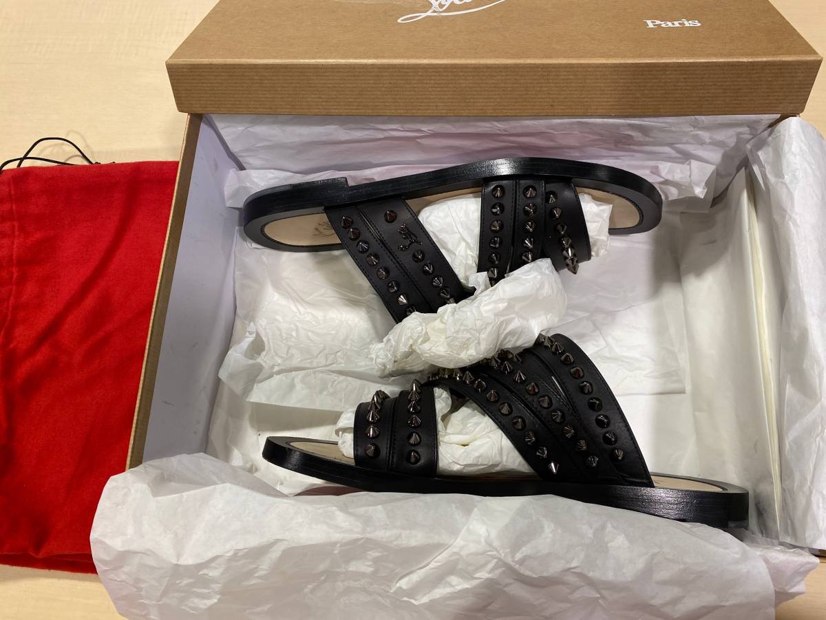 Christian Louboutin ルブタン サンダル メンズ 1201235BK58 size.42 