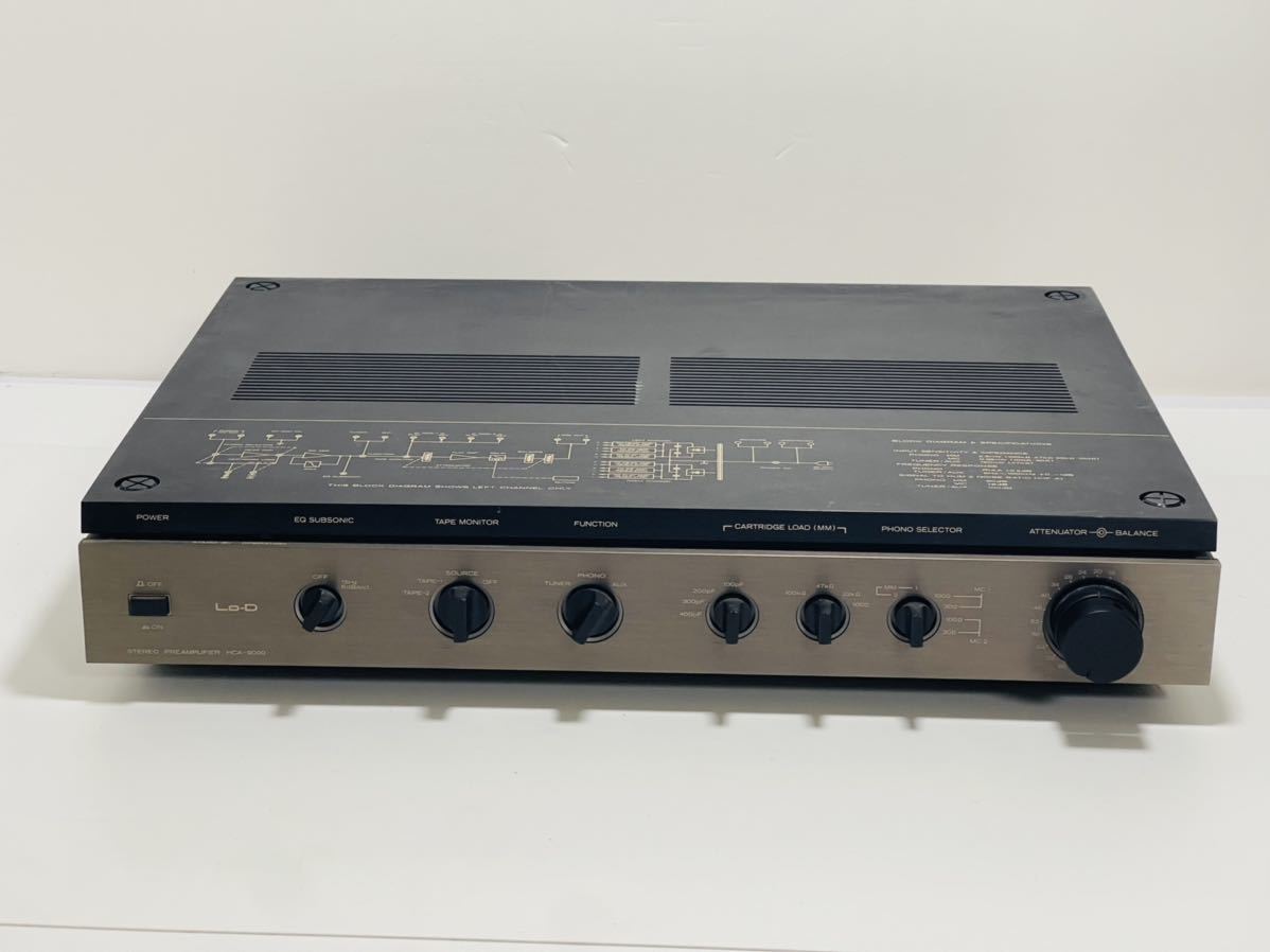 Lo-D コントロールアンプ HCA-9000 ジャンク HCA-9000 Lo-D ローディ