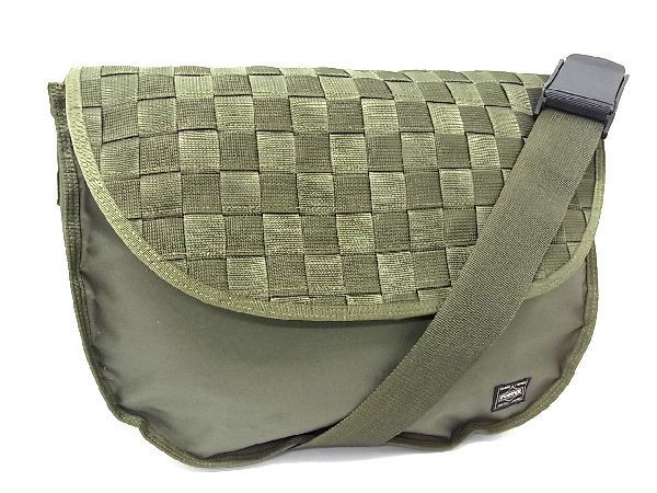 1円 □美品□ PORTER ポーター 吉田カバン ナイロン ショルダーバッグ 