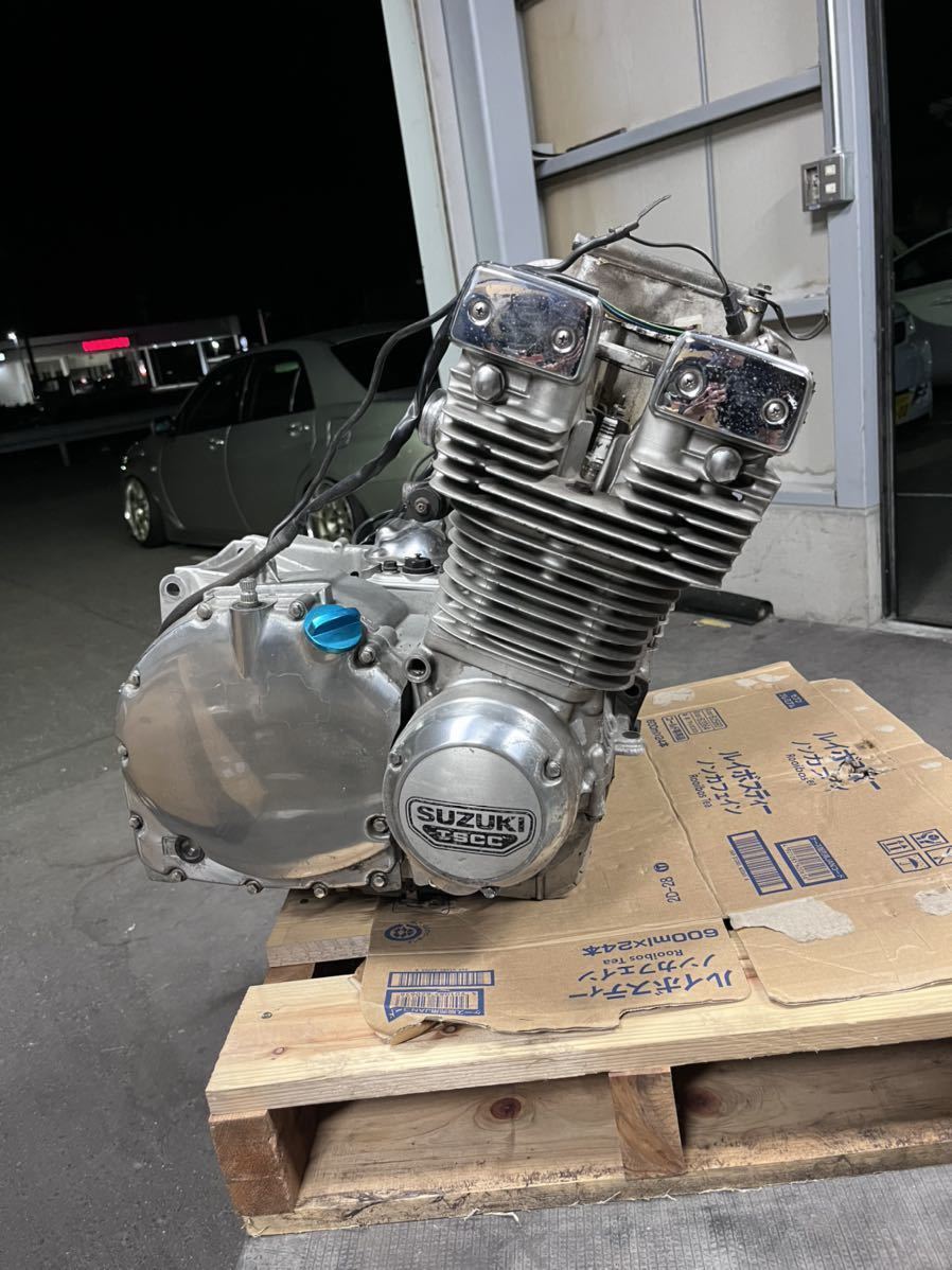 スズキ 刀　1100cc 4ストロークエンジン U713-13-0046 刀 GSX1100Sカタナ KATANA エンジン - U713 GSX1100S Yahoo