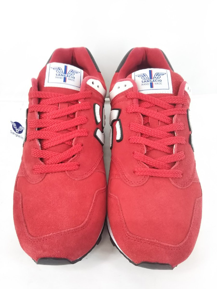 SANGACIO サンガッチョ CARMINE RED にゅ～ず カーマイン LEATHER 