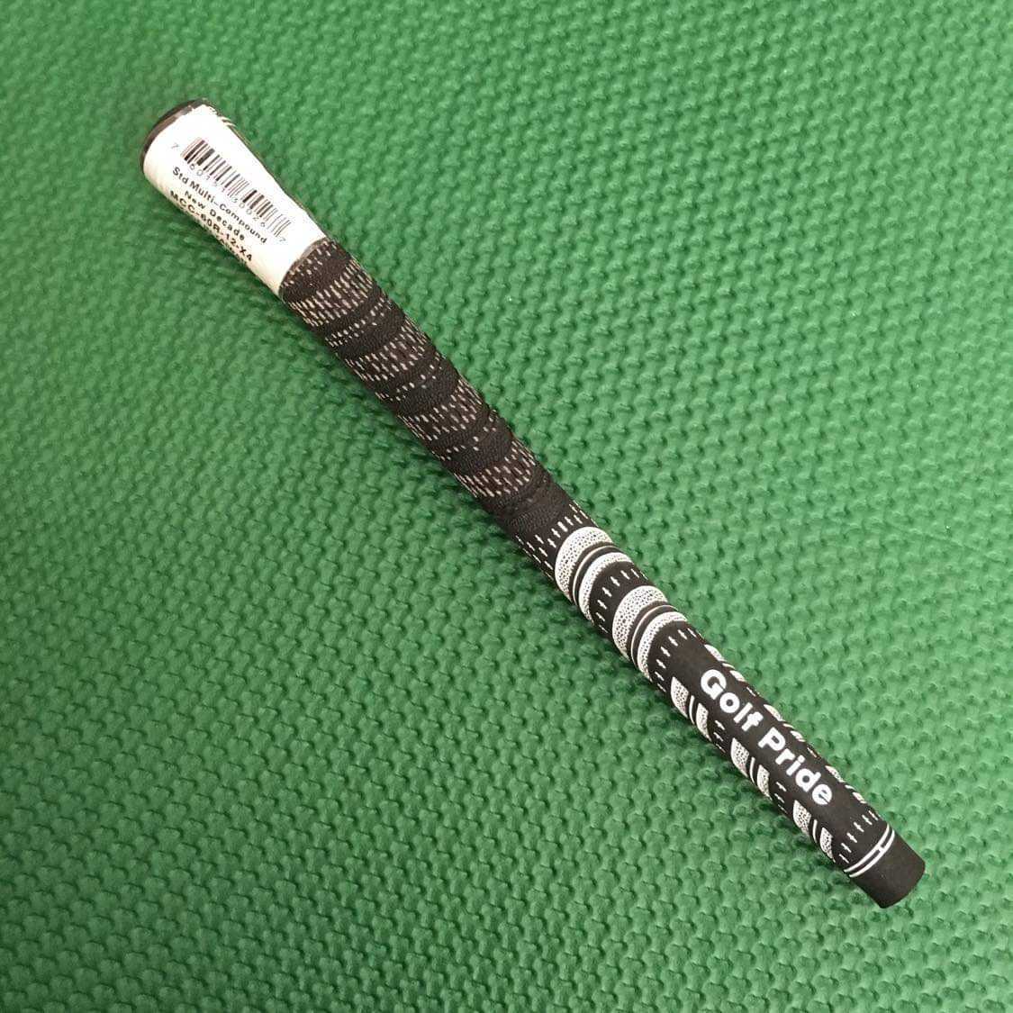 8本セット Golf Pride NEW DECADE MCC 60R バックライン無し ブラック