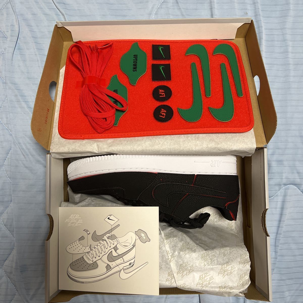 【新品未装着28cm】NIKE AIR FORCE 1/1 CUSTOM UPTOWN ナイキ エアフォース 1/1 カスタム アップタウン